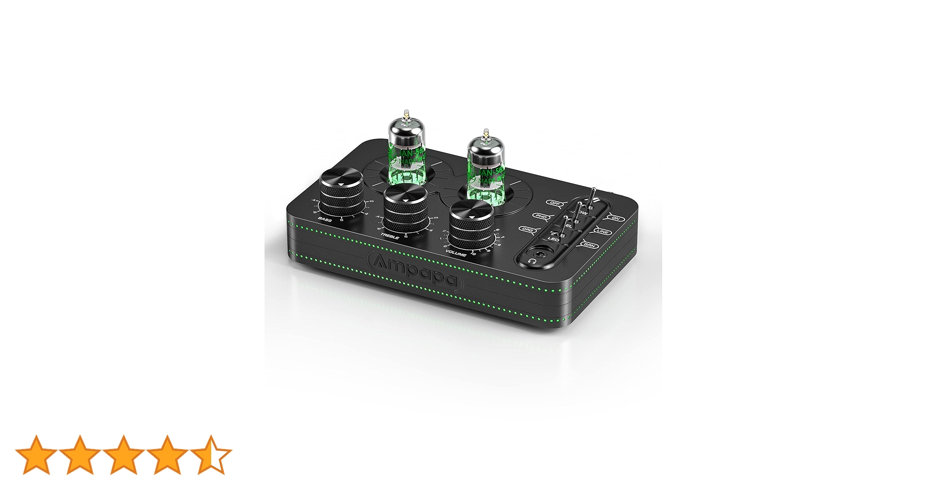 Amazon | Ampapa A1 真空管 フォノプリアンプ ＆ ヘッドフォン